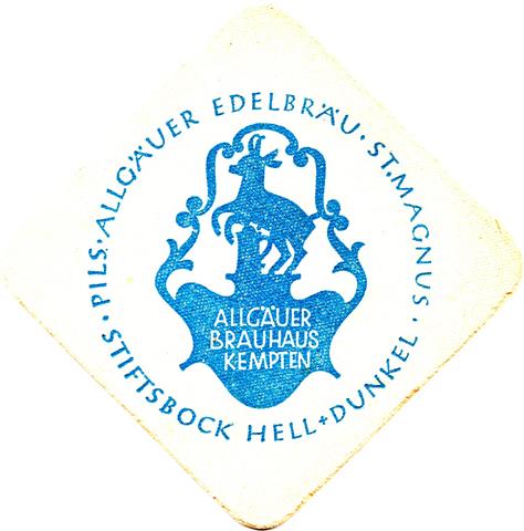 kempten ke-by allgäuer bier 1-5a (raute185-u stiftsbock-blau)